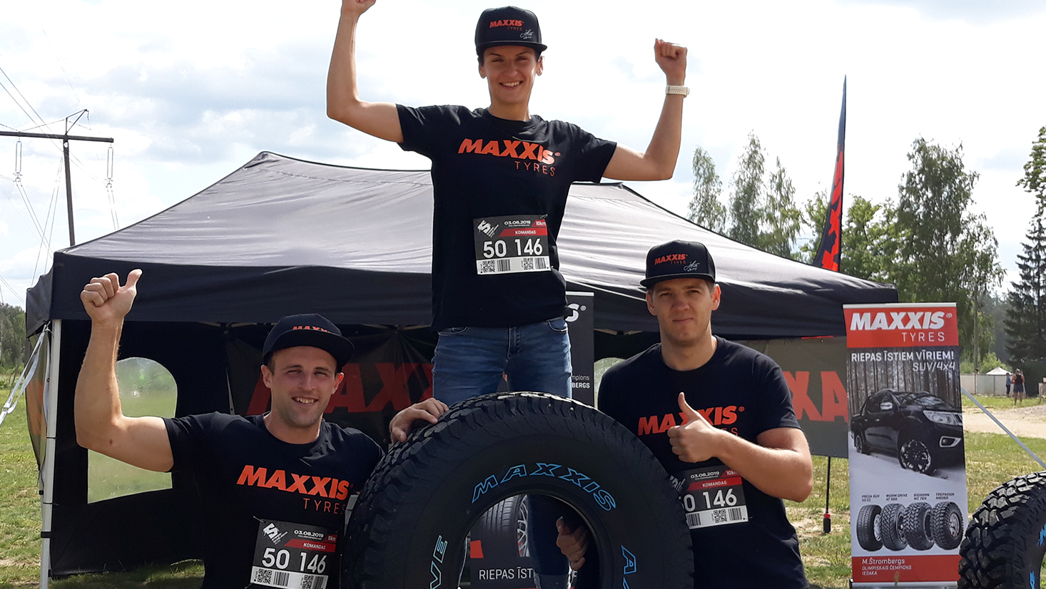 Maxxis komanda Stipro skrējienā 2019